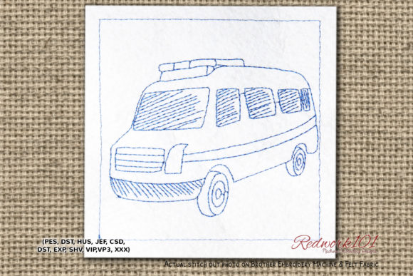 Ambulance Car Lineart Design: A Designer's Perspective