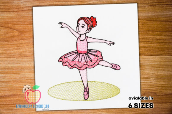 Ballet Girl Performing Quick Stitch: A Design Review