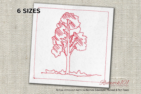 Birch Tree Redwork: A Designerβs Review for Craft Fair Success