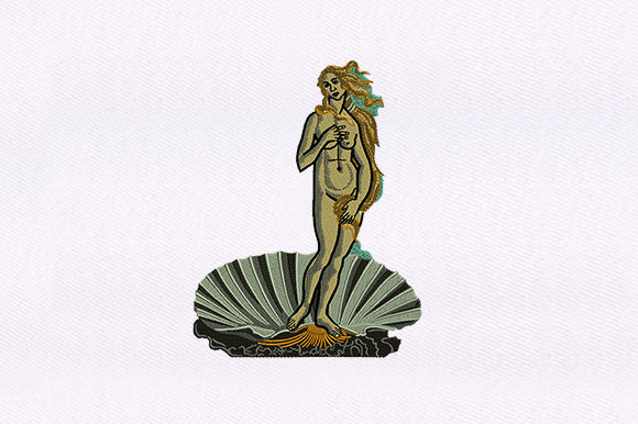 Birth of Venus Design: Seasonal Embroidery Review