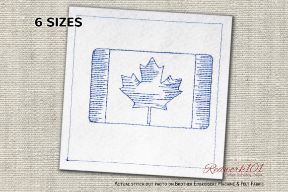 Canada Flag Bluework: A Design Review for Premium Sweatshirt Embroidery