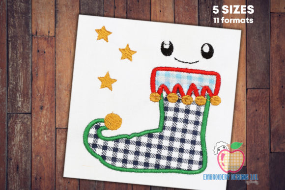 Christmas Elf Shoe – A Designer Review for Sweatshirt Embroidery