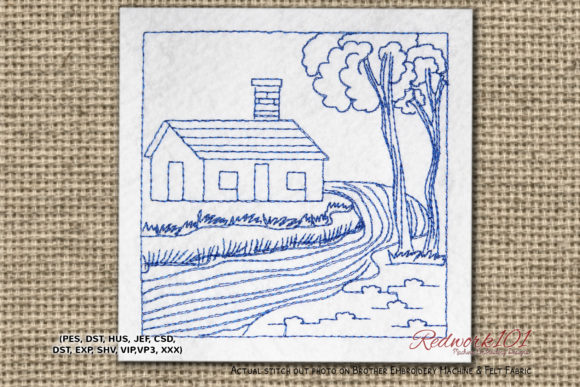 House Side of River: A Seasonal Embroidery Review