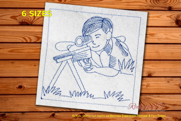 Hunter with Gun Design: A Hands-On Embroidery Review