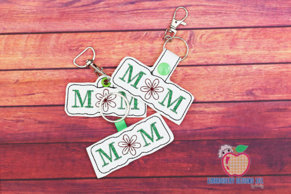 Mom in the Hoop Keyfob: An Embroidery Designer’s Review