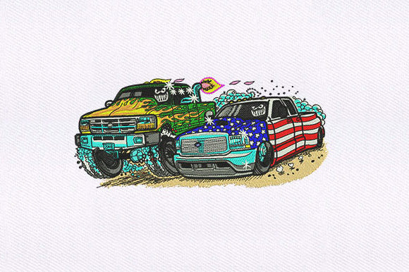 Monster Truck Car Embroidery Design: A Hands-On Review