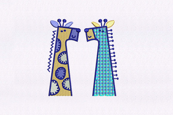 Playful Giraffes Design