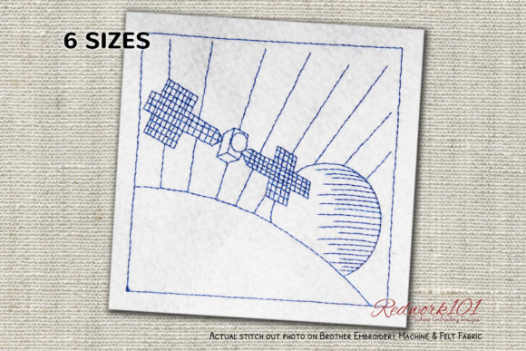 Satellite with Solar Panels Redwork: Design Review
