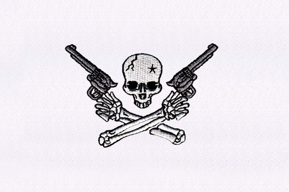 Skull Gunslinger Design: Seasonal Embroidery Review
