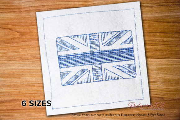 United Kingdom Flag Embroidery Review for Boutique Apparel