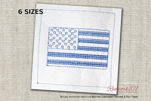 United States of America Redwork: A Designerβs Review
